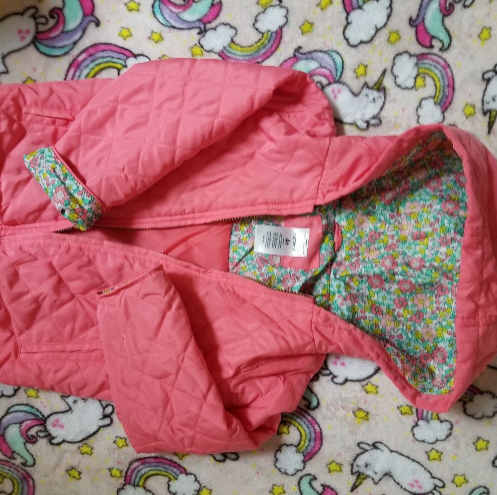 Carter's Light, Pink Zip Jacket